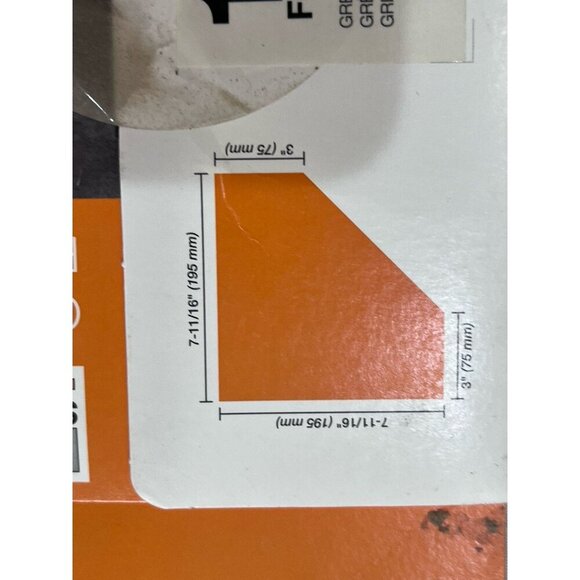 Schluter Systems Shelf-E Floral Grieve Triangular Corner Shelf SES2DFTSBG - Picture 4 of 5